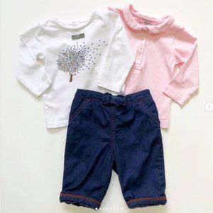 Jacadi 3 PC Bundle 6 mos